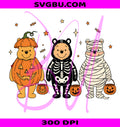 Retro Halloween Ghost PNG, Spooky Vibes PNG, Trick Or Treat PNG