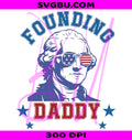 Founding Daddy PNG, George Washington PNG, USA Patriotic PNG