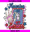 America Season On Off PNG, Retro 4th Of July PNG, Patriotic USA PNG