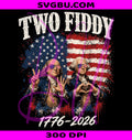 Two Fiddy 1776 2026 PNG, Patriotic Founding Fathers PNG, America 250th PNG