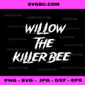 Willow The Killer Bee Logo PNG