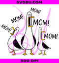 Funny Seagull Mom PNG, Seagull Mama PNG, Mother's Day PNG