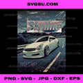 G35 JDM Drift Car PNG, 350GT Skyline Track Street Racing Design
