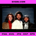 Bee Gees Barry Gibb Brothers Living Eyes Promo 1981 PNG