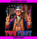 Two Fiddy PNG, George Washington PNG, America 250 PNG