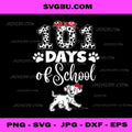101 Days Of School Dog PNG, Dalmatian Puppy PNG, Student Holiday PNG