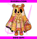Retro Halloween Ghost PNG, Spooky Vibes Graphic PNG, Cute Ghost PNG