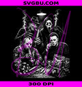 Slasher Teambuilding Crew PNG, Horror Movie PNG, Halloween Slasher PNG