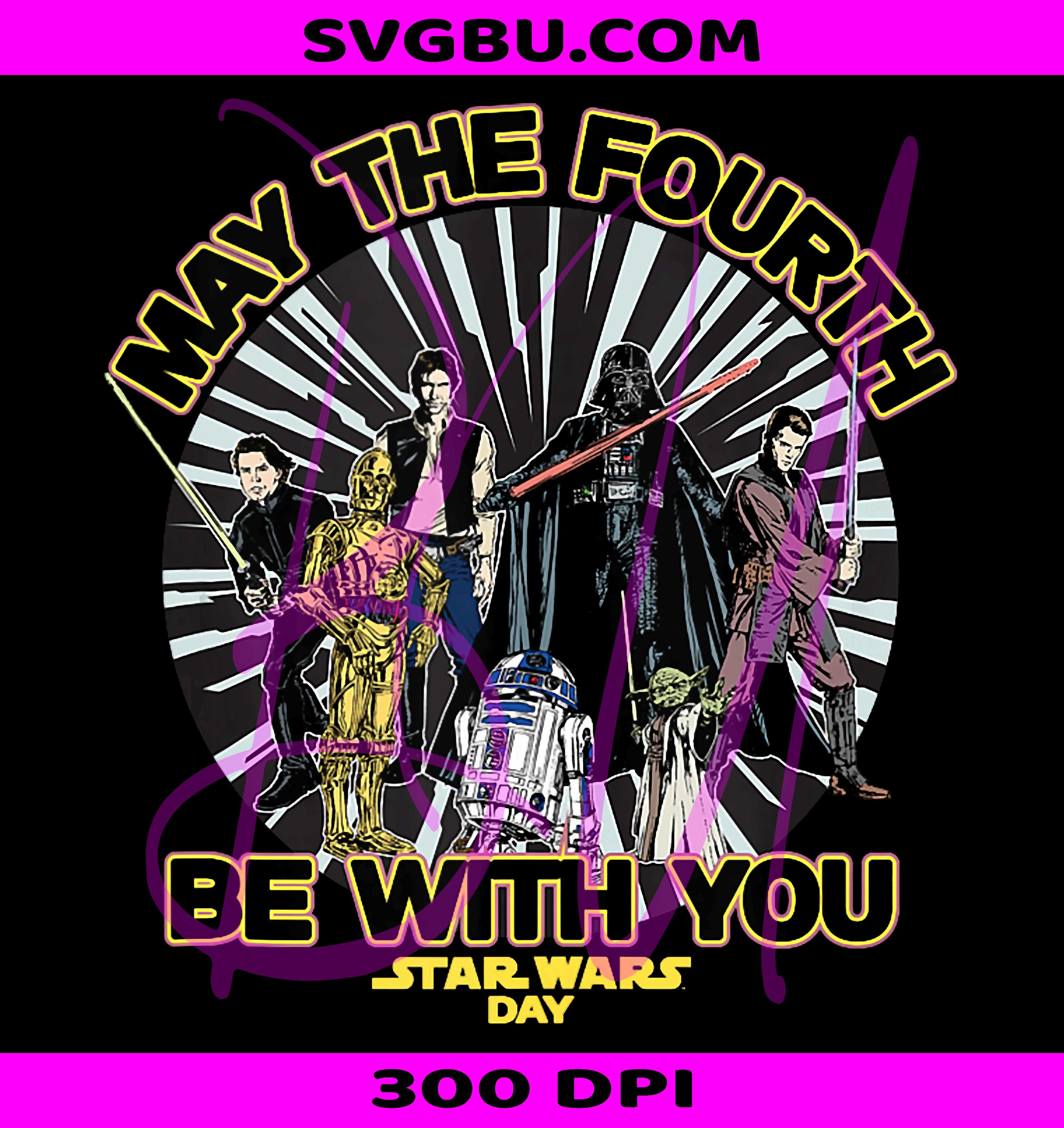 Star Wars Classic May The Fourth Be With You PNG, Character Design PNG