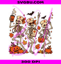 Dancing Skeleton Nurse PNG, Spooky ER Skull PNG, Fall Medical PNG