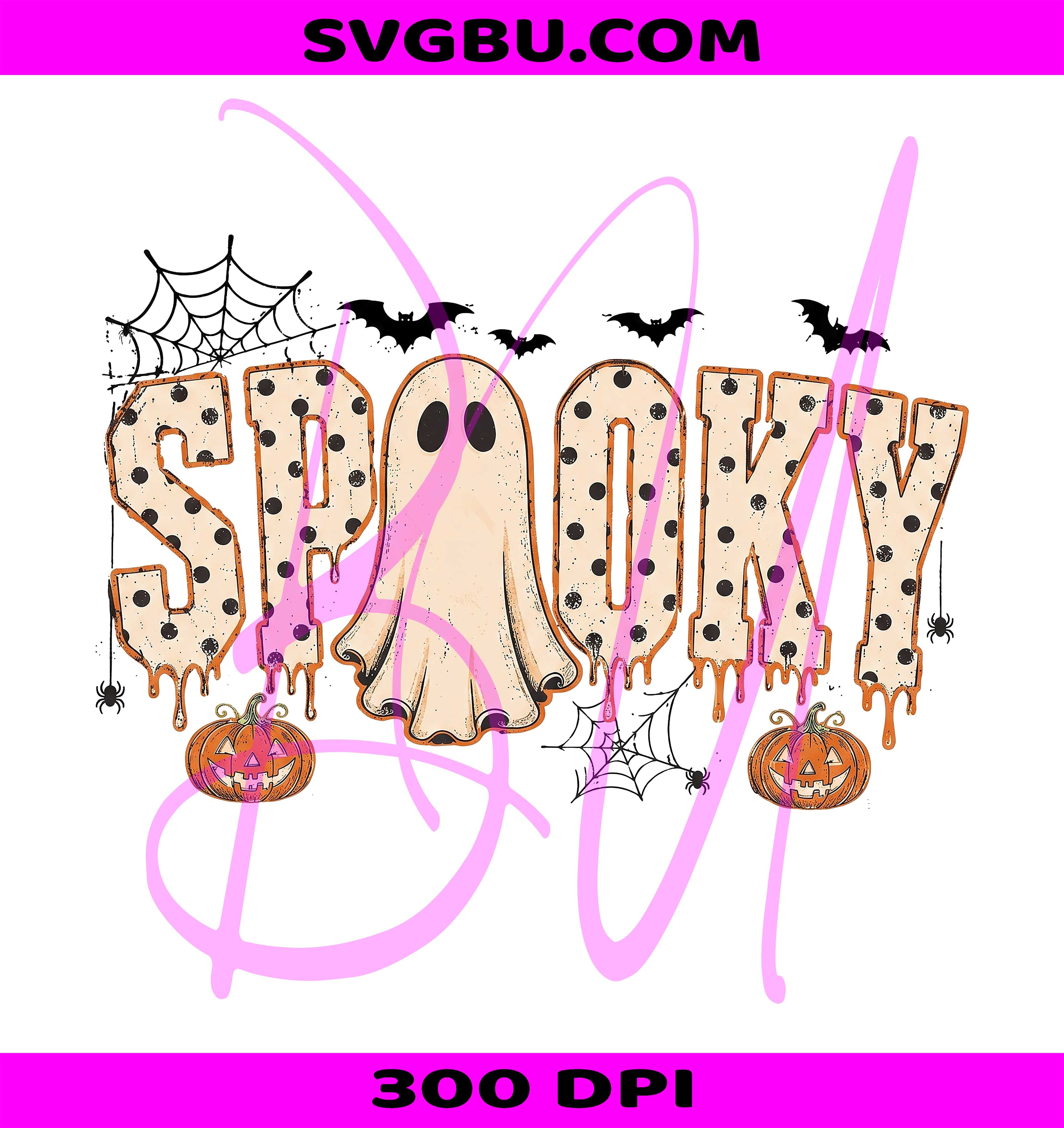 Retro Spooky Polka Dots PNG, Halloween Dots PNG, Fall Pumpkin PNG