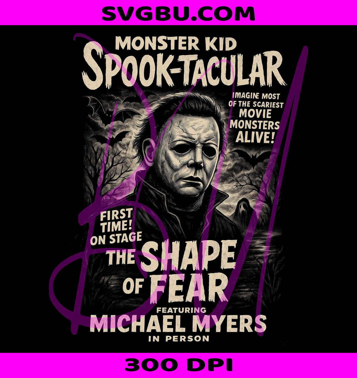 Slashers PNG, Retro Halloween PNG, Scary Horror Movie PNG