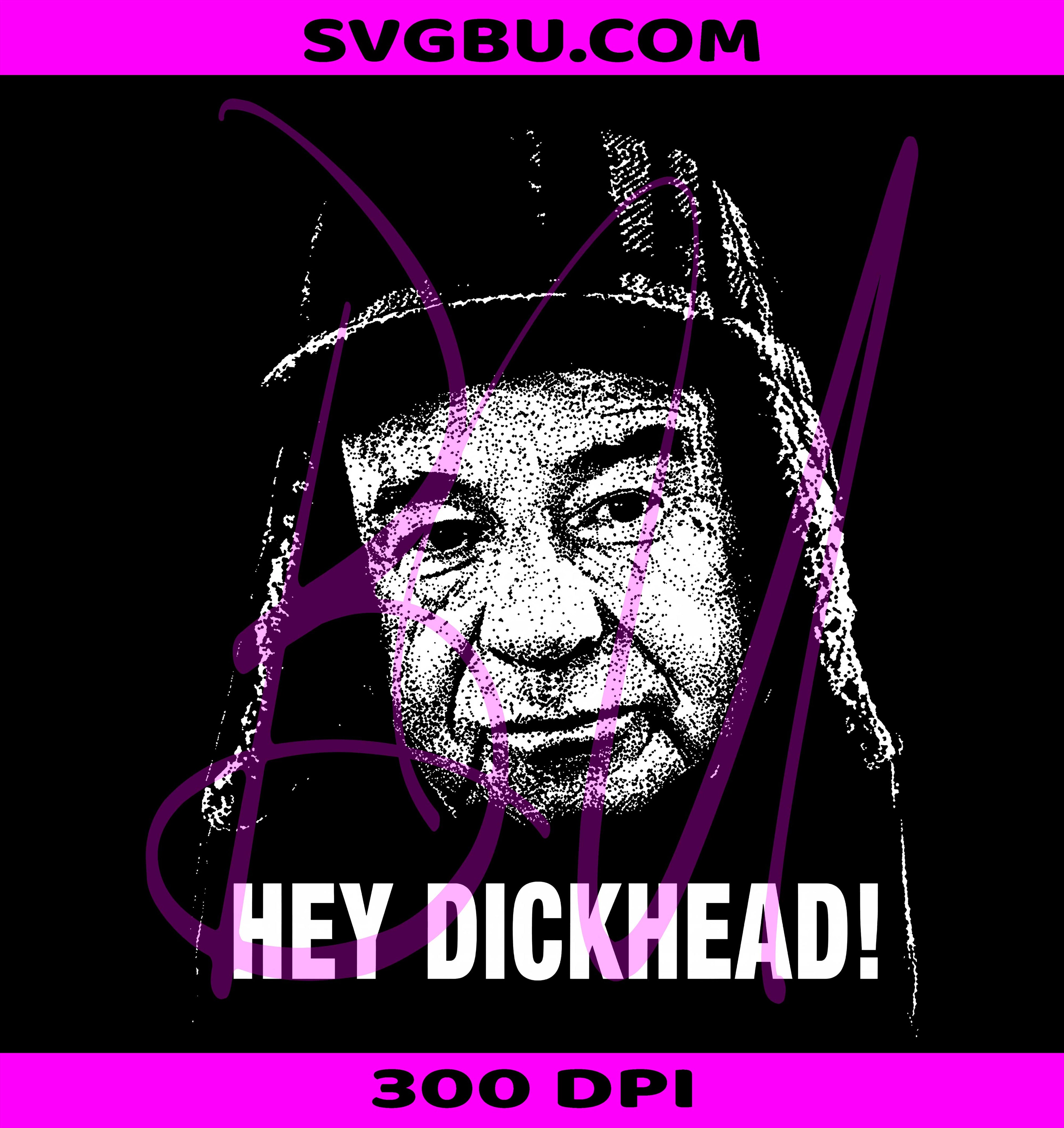 Hey Dickhead PNG, Vintage Portrait PNG, Sarcastic Meme PNG