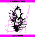 Skull Burst PNG, Cracked Skeleton PNG, Horror Skull PNG