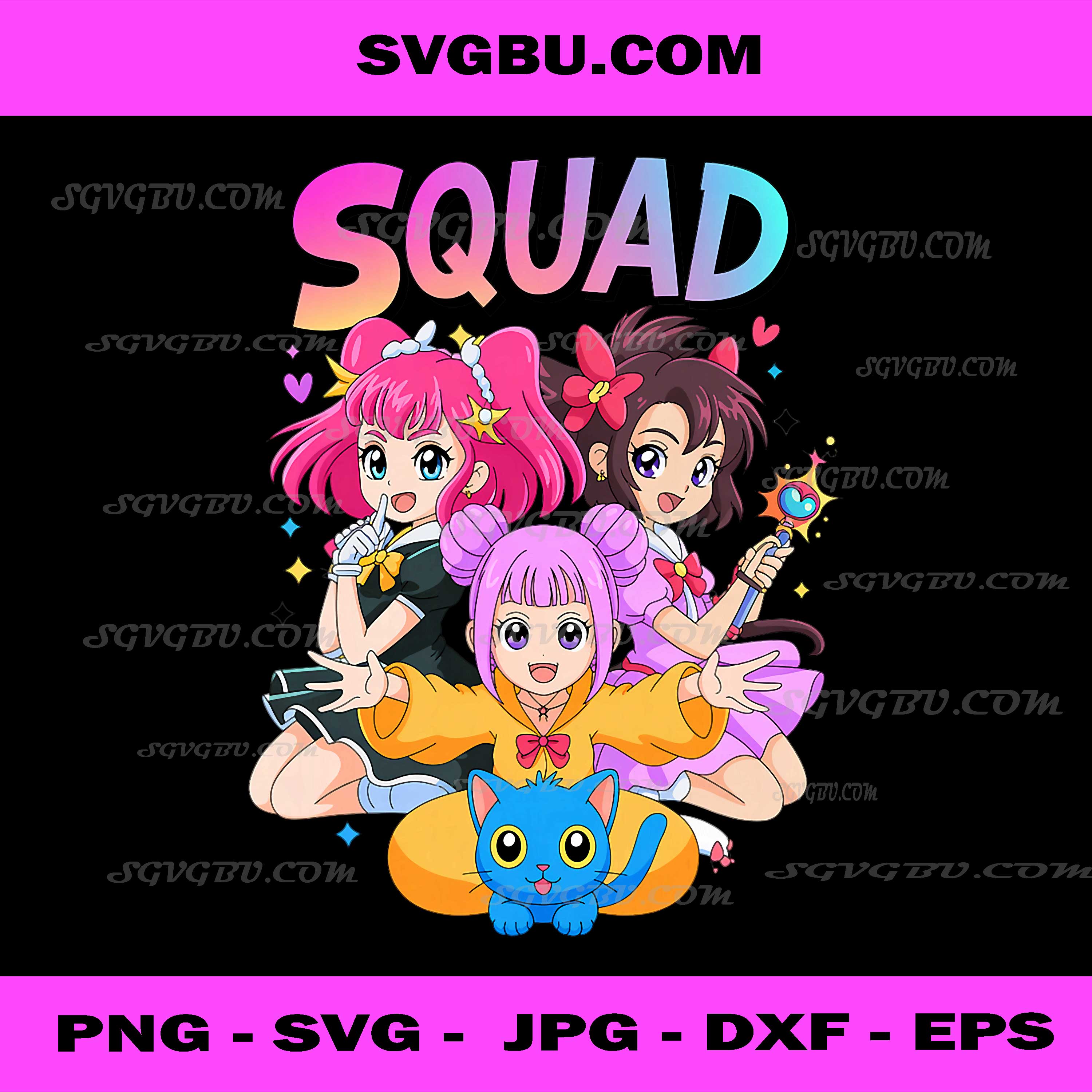 Birthday Girl Squad PNG, Happy Birthday, Birthday PNG