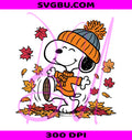 Snoopy Fall Halloween PNG, Nostalgic Snoopy Art PNG, Spooky Snoopy PNG