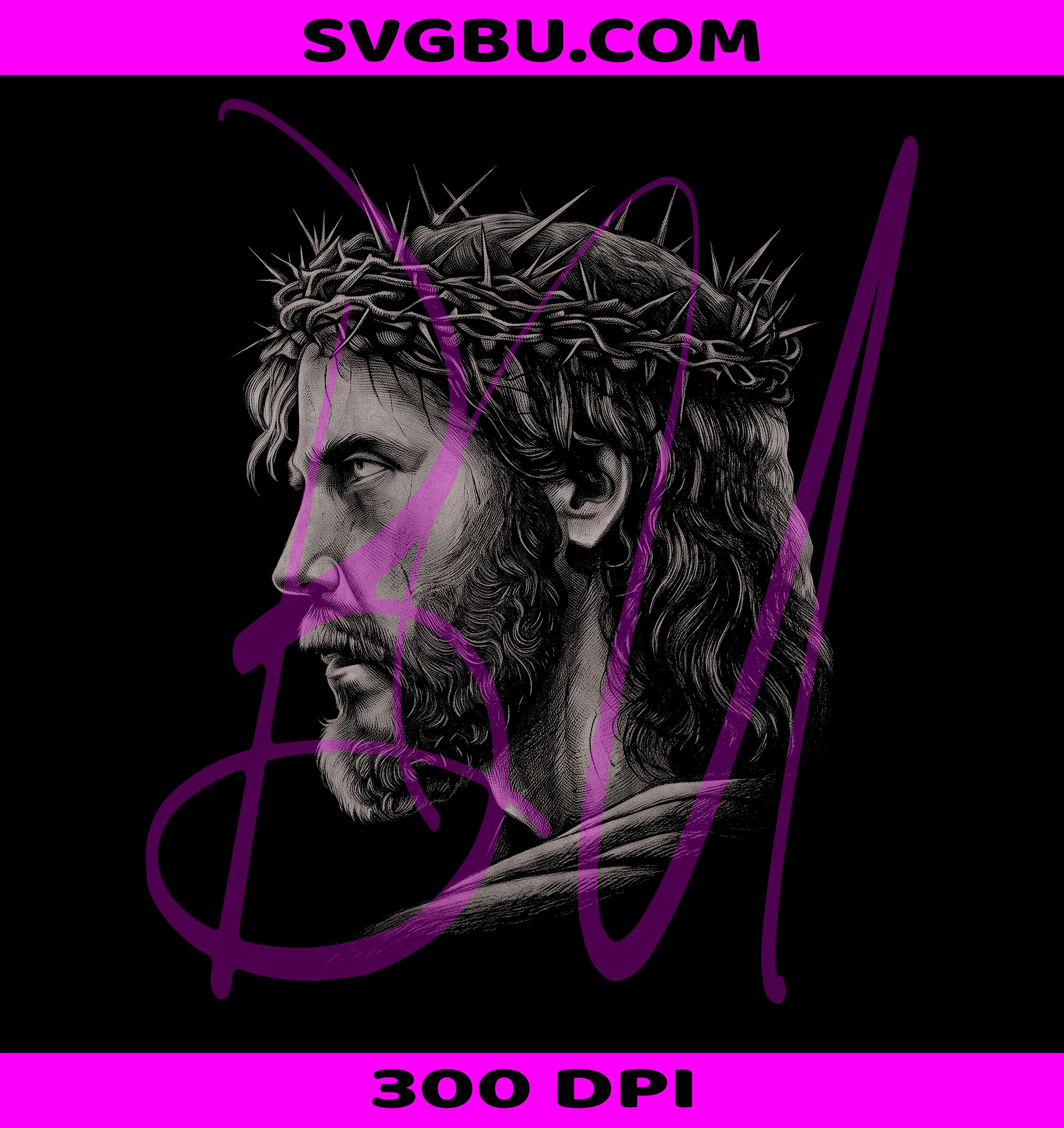 Vintage Jesus PNG, Retro Y2k Jesus PNG, Christian Easter PNG