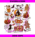 Comfort Colors Halloween PNG, Spooky Season Fall PNG, Fall Tee Graphic PNG