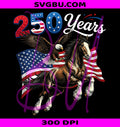 USA 250 Horse Eagle PNG, USA Flag Eagle PNG, 250th 4th Of July PNG