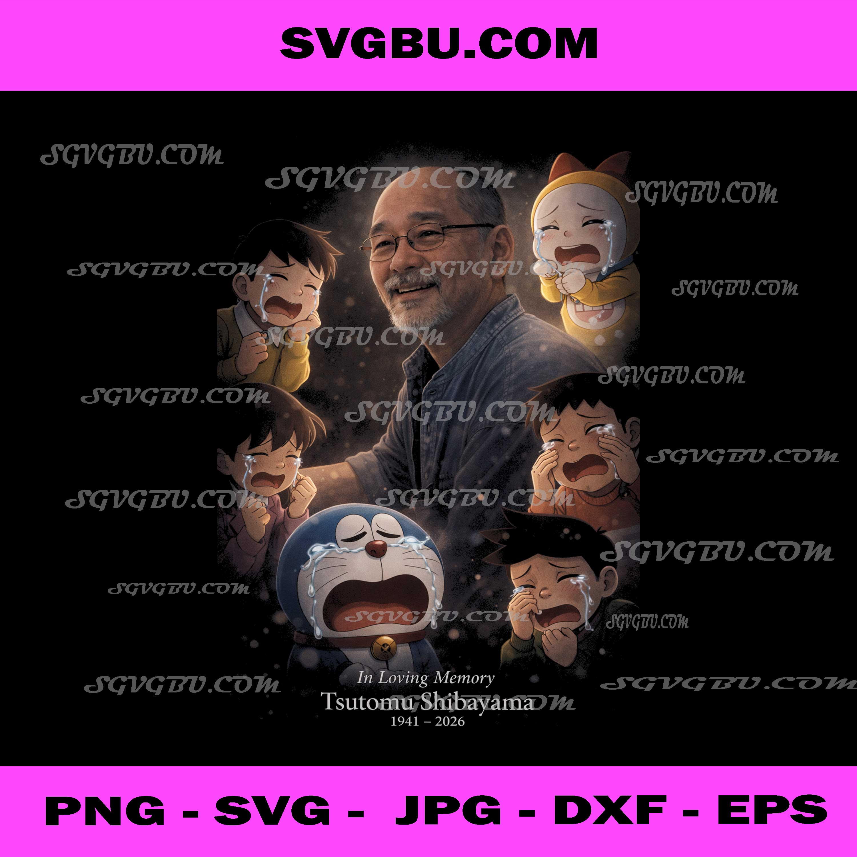 In Loving Memory, Tsutomu Shibayama Doraemon Eternal Legacy PNG