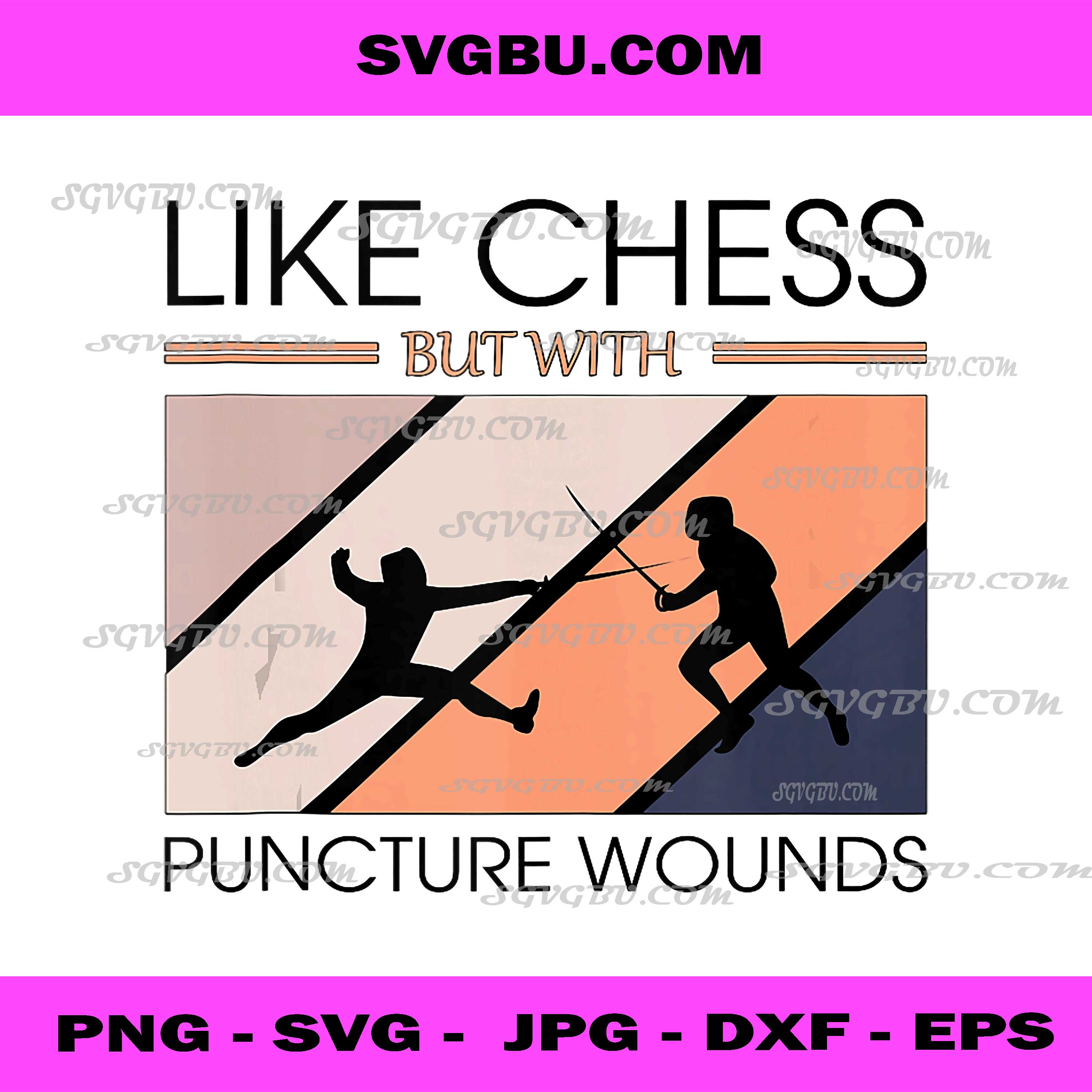 Like Chess But With Puncture Wounds Funny Fencing PNG, Humor PNG