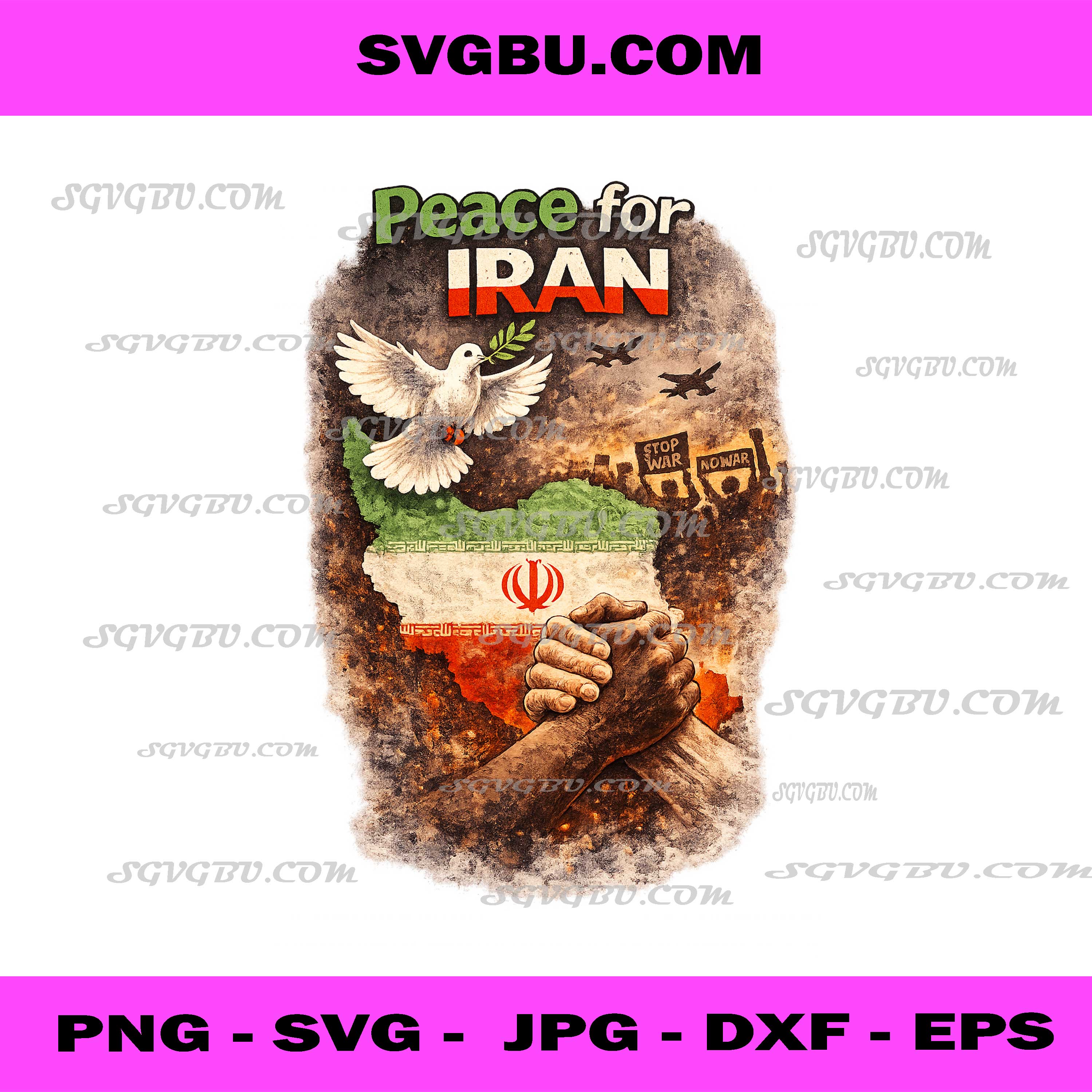 Peace For Iran Map Dove Freedom PNG, Human Rights Solidarity PNG