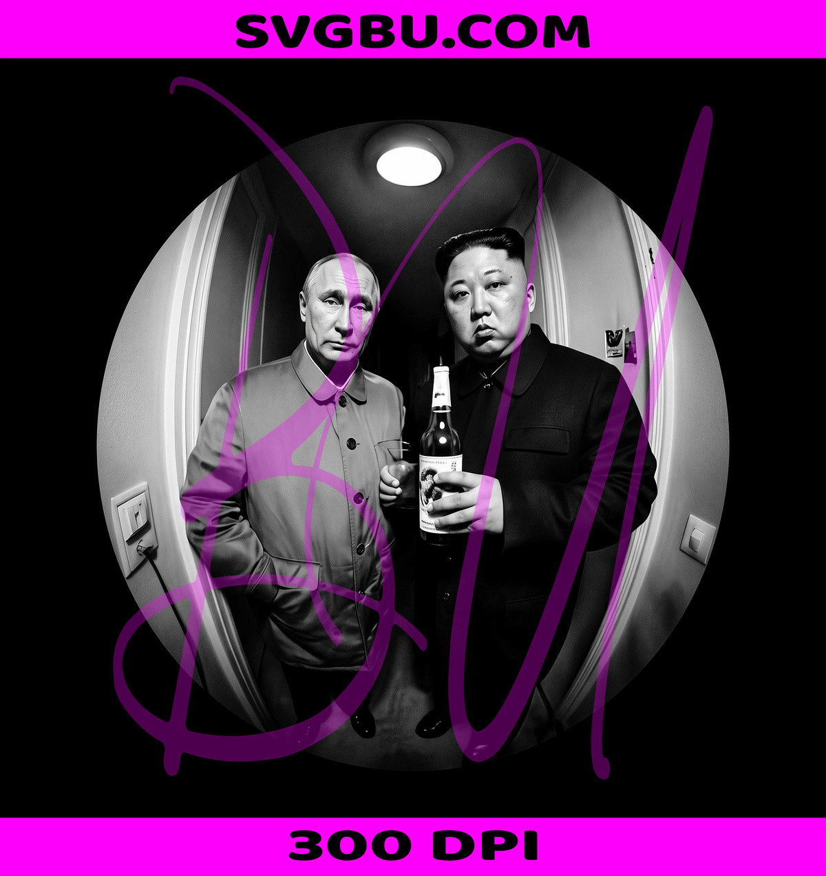 Presidents Peephole PNG, Trump Putin Meme PNG, Dark Humor Meme PNG