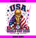 USA Football Fan PNG,World Cup 26 PNG,American Soccer PNG