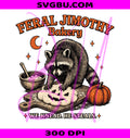 Spooky Season Raccoon PNG, Funny Bakery Raccoon PNG, Pumpkin Raccoon PNG