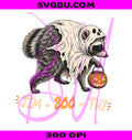 Jim Boo Thy PNG, Funny Ghost Raccoon PNG, Spooky Jimothy Pumpkin PNG