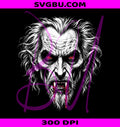 Vampire Face Halftone PNG, Gothic Horror PNG, Halloween Vampire PNG