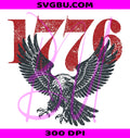 USA Retro Eagle PNG,Vintage 1776 2026 PNG,Patriotic Stars USA PNG