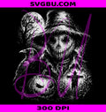Vintage Scarecrow PNG, Spooky Gothic Crow PNG, Creepy Pumpkin PNG