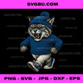 Graphic Wildcat PNG, Street Style Animal Illustration Digital File