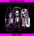 Witches Halloween PNG, Iced Coffee PNG, Scary Halloween 2026 PNG