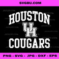 Houston Cougars PNG, UH University Alumni PNG, Houston Sports Art PNG
