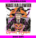 Make Halloween Great Again PNG, Trump Halloween PNG, Spooky Trump PNG