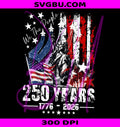 USA 250th Anniversary Design PNG,  4th of July 2026 PNG