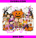 Cute Peanuts Halloween PNG, Charlie Brown Ghost PNG, Spooky Pumpkin Dog PNG