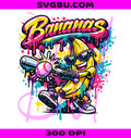 Banana Baseball PNG, Savannah Banana PNG, Funny Baseball PNG