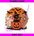 Vintage Halloween PNG, Dancing Ghost PNG, Retro Spooky PNG
