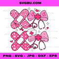 XOXO Nurse Valentines Day Stethoscope, Valentine Nursing PNG