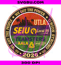 Vintage Labor Movement UTLA SEIU PNG, We Got The People AALA PNG