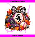White Sox Fall PNG, Chicago Baseball PNG, Autumn Baseball PNG
