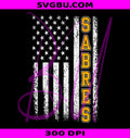 Vintage Sabres USA Flag PNG, Classic Men Women Kids PNG