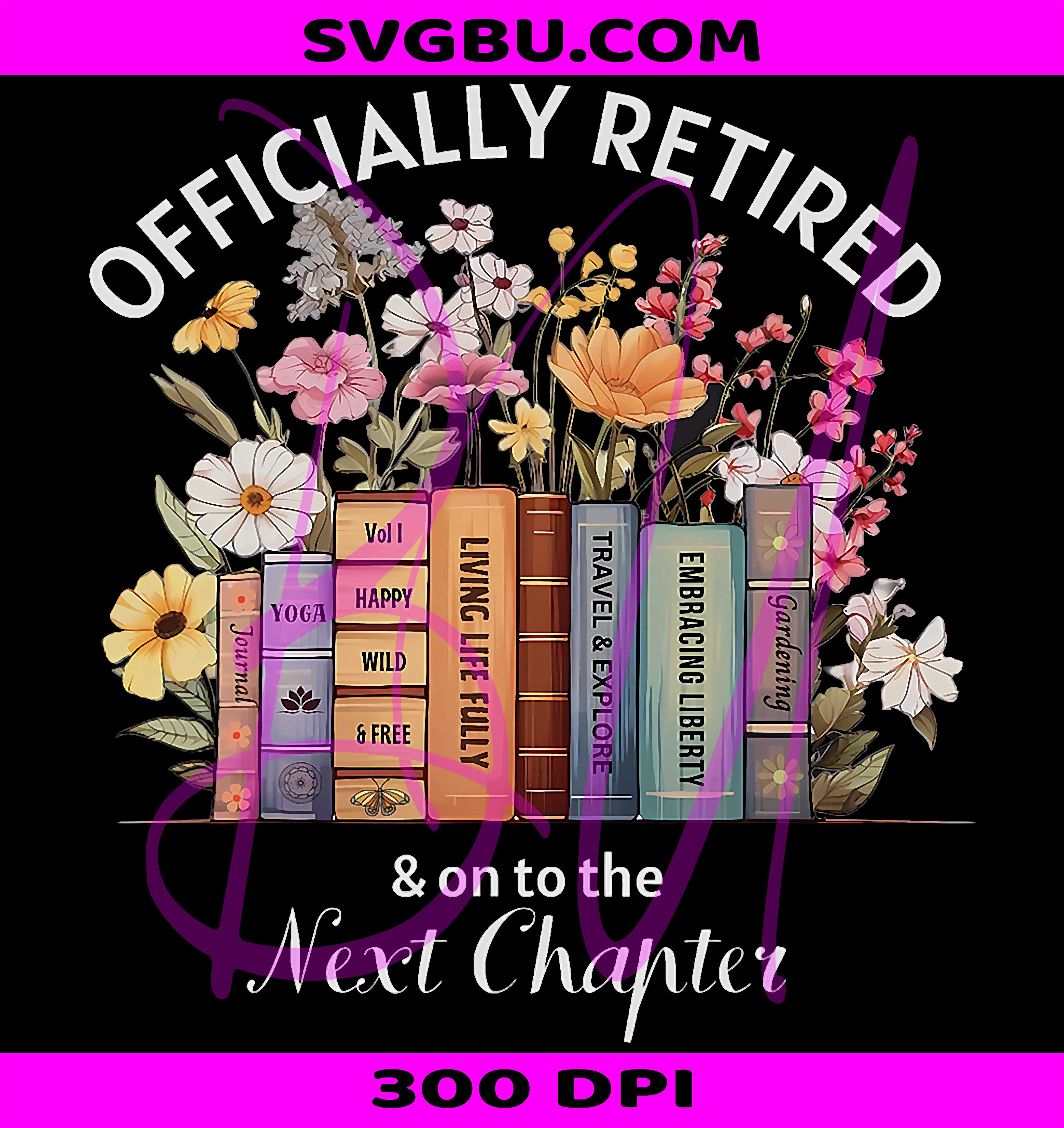 Officially Retired PNG, Next Chapter PNG, Retirement PNG