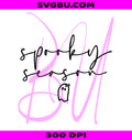 Cute Spooky Season PNG, Halloween PNG, Cute Fall Spooky PNG