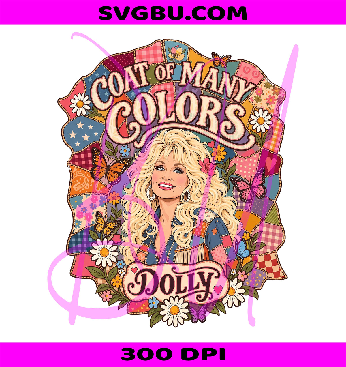 Coat Of Many Colors PNG, Dolly Country PNG, Country Legend PNG