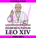 Pope Leo XIV PNG, Habemus Papam PNG, Catholic Pride PNG