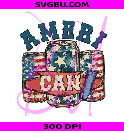 Ameri Can PNG, 4th Of July PNG, America PNG, Independence Day PNG, Patriotic PNG